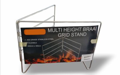 BG006 – Collapsible Braai Grid Stand – R319.00