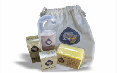 QP-KIT – Sun, Shower, Soap and Sponge Kit – R530.00